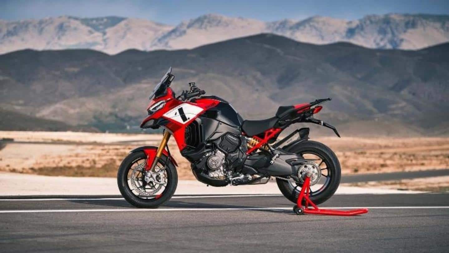 Ducati Multistrada V4 Pikes Peak launched at Rs. 31.48 lakh