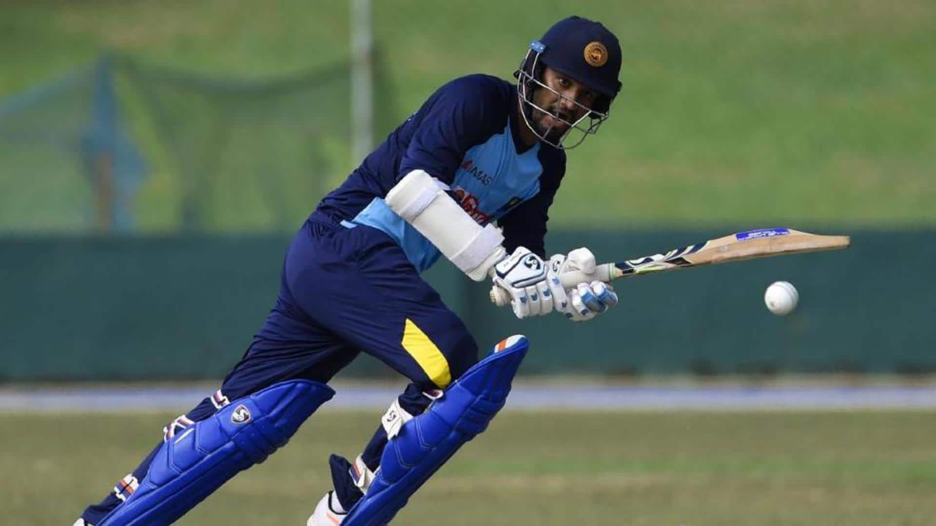 SL vs AFG: Dimuth Karunaratne clocks his seventh ODI fifty