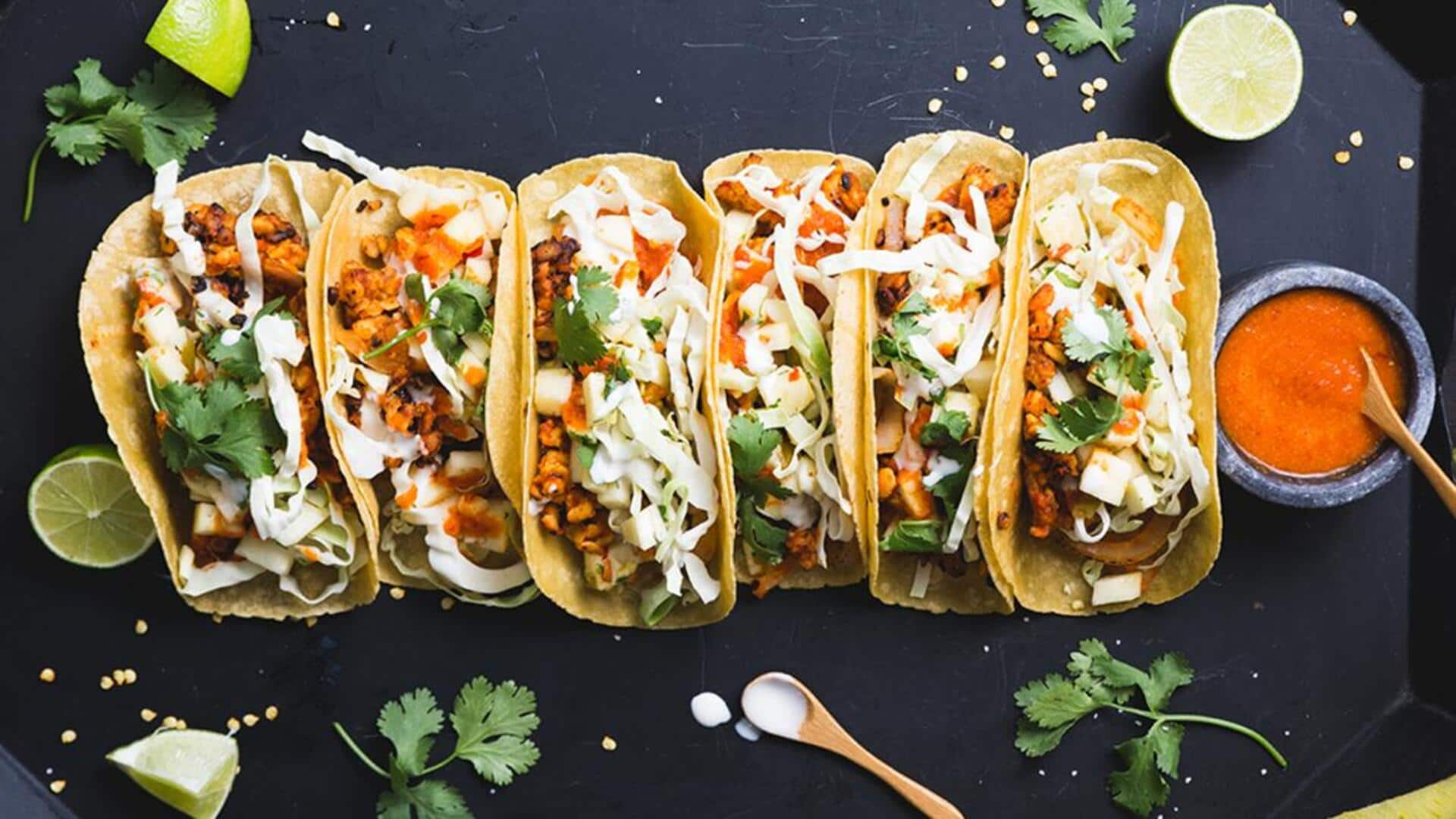 Try this Mexican vegan tacos al pastor recipe at home