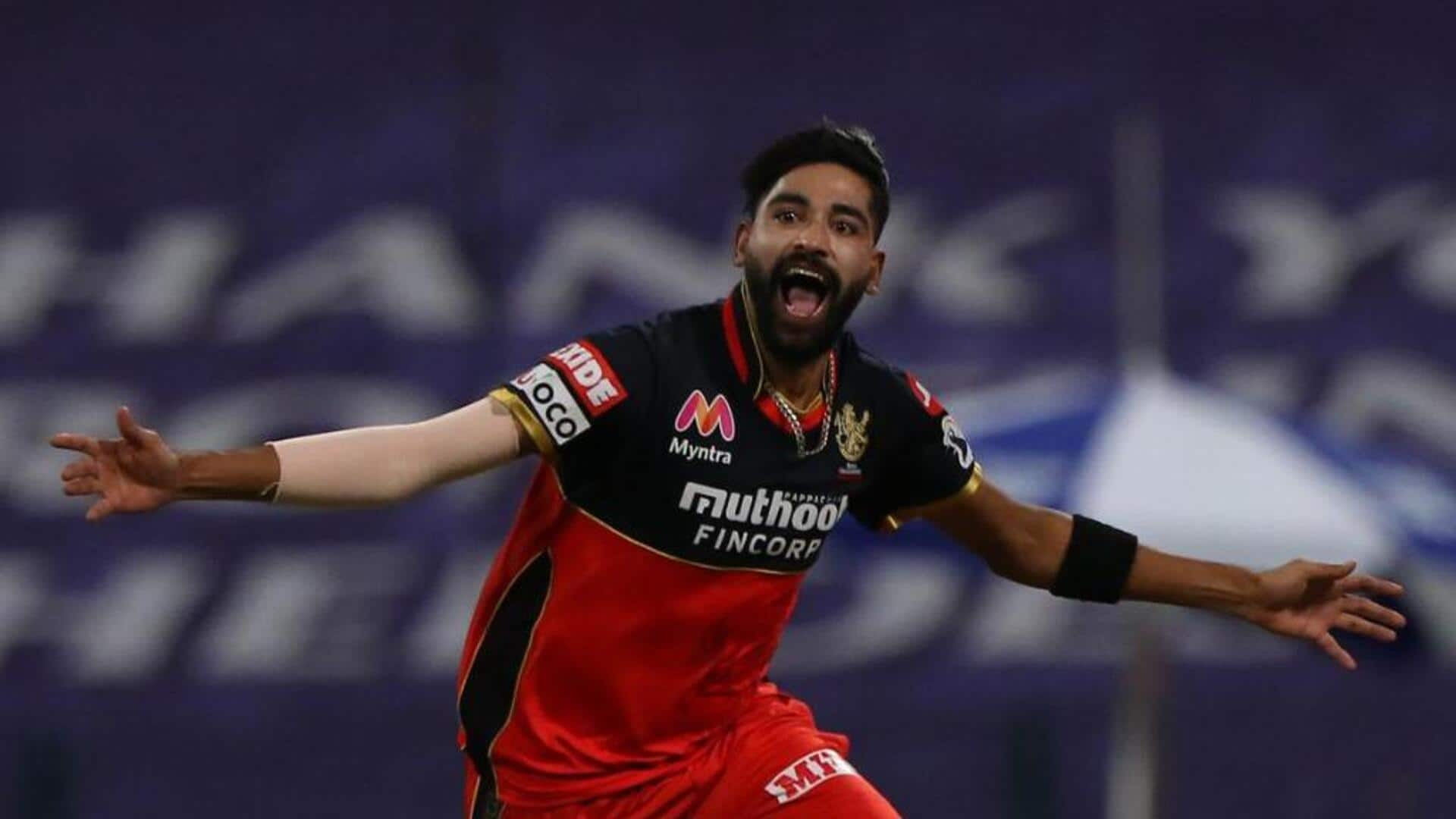 Mohammed Siraj snapped up by Gujarat Titans for ₹12.25 crore