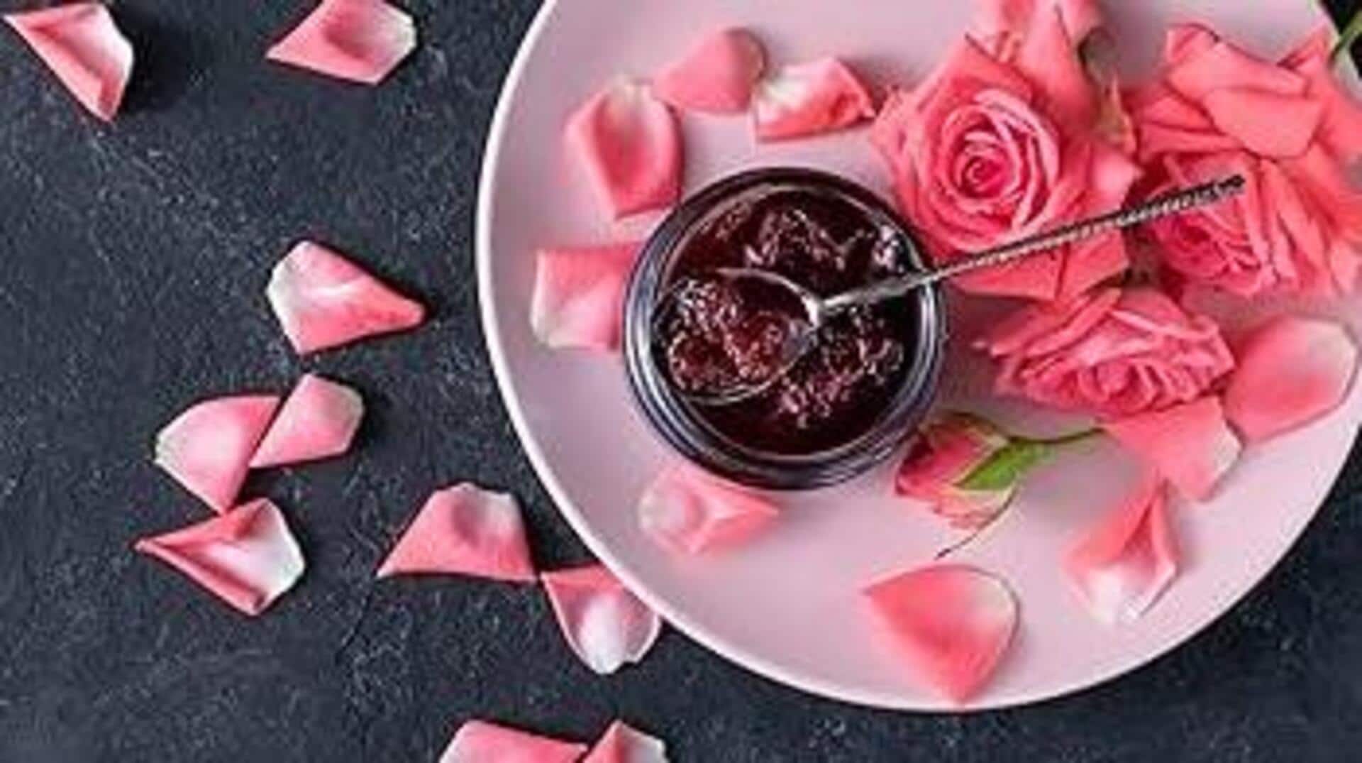 How to make rose petal sugar crystals at home