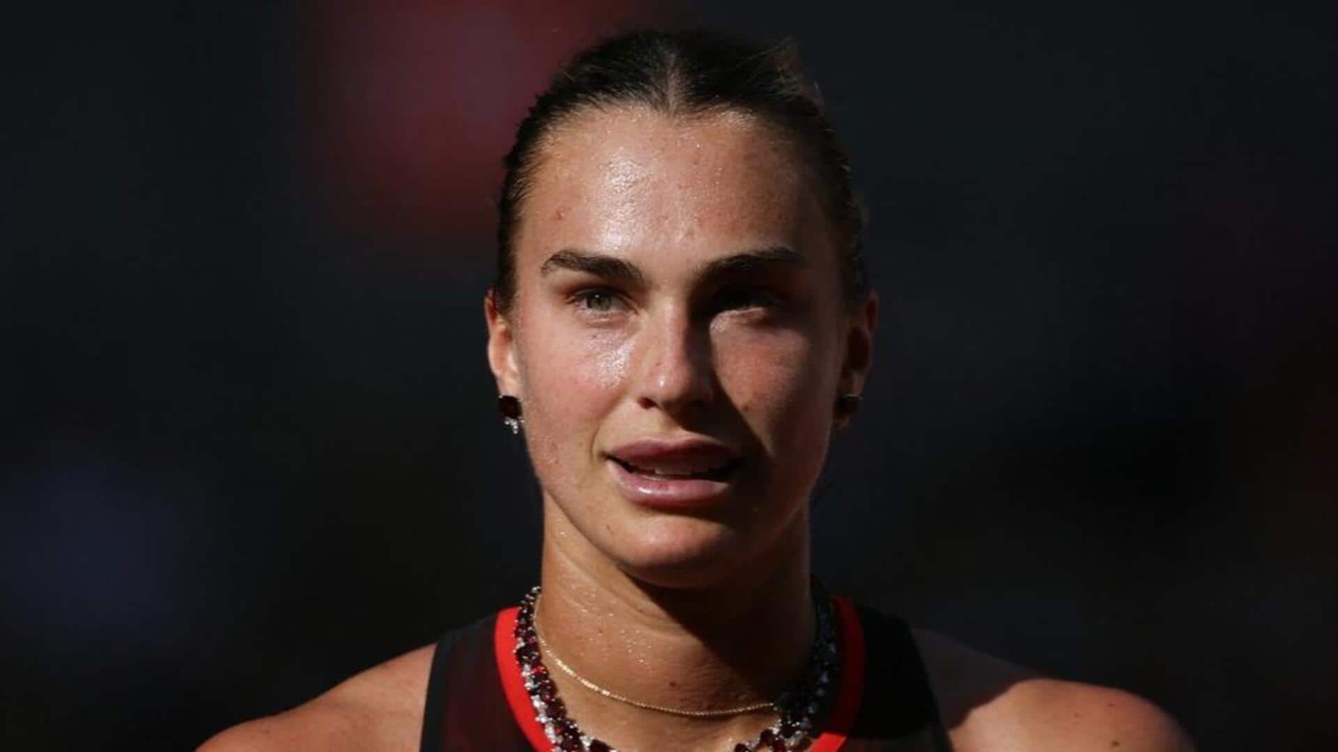 French Open: Sabalenka vs Osaka clash put in night-time slot 