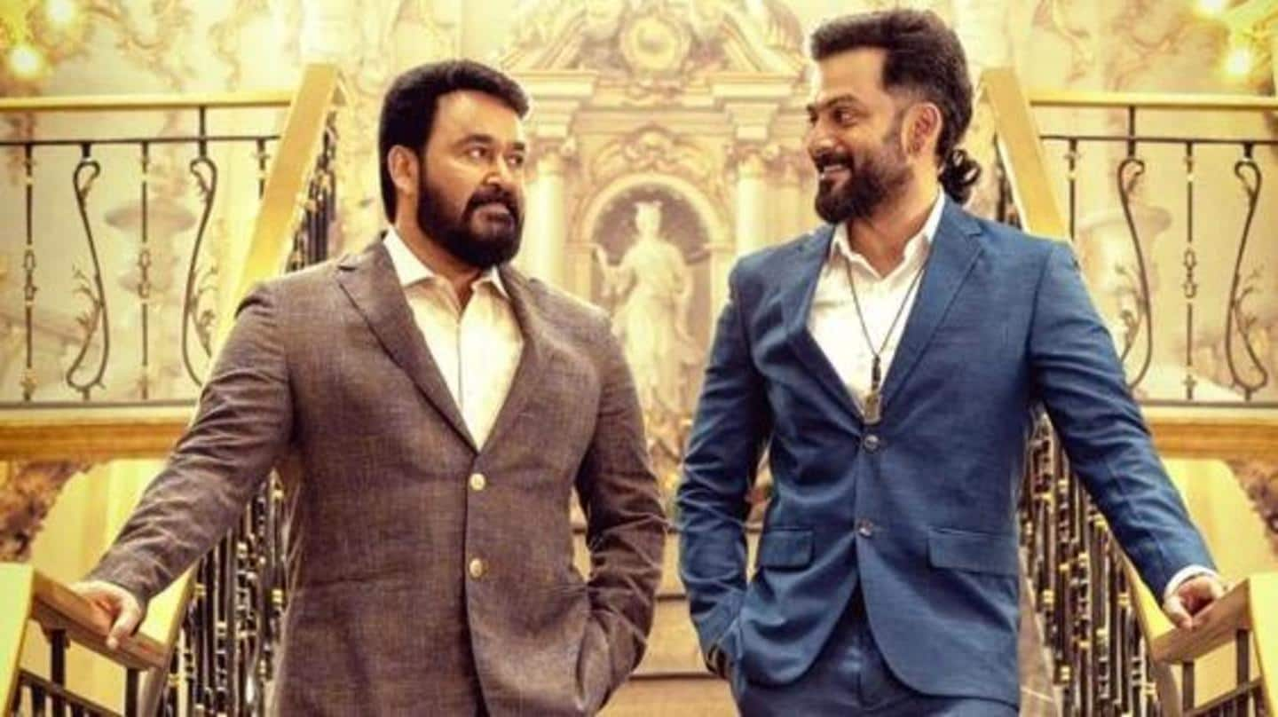 Mohanlal, Prithviraj Sukumaran look dapper in 'Bro Daddy's first look