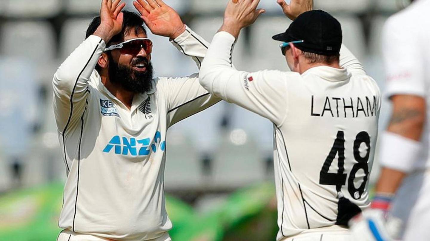 Ajaz takes his third five-for in Asia Ajaz takes his third five-for in Asia