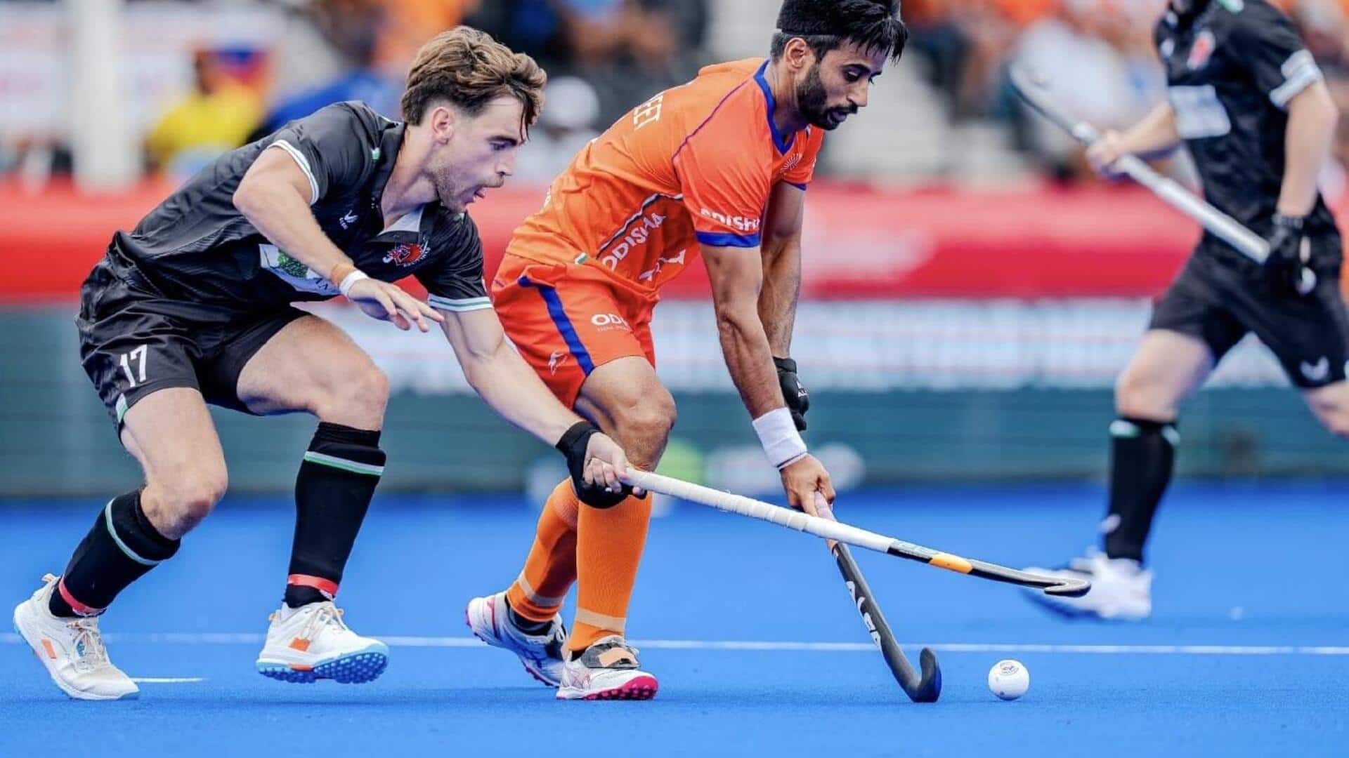 World Cup, men's hockey: All-round India beat Wales 3-1