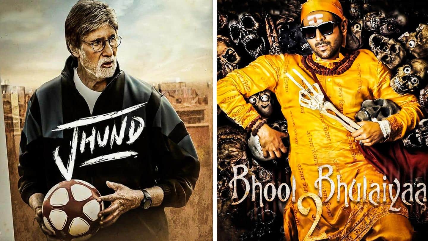 'Bhool Bhulaiyaa 2' releasing in May; 'Jhund' gets March slot
