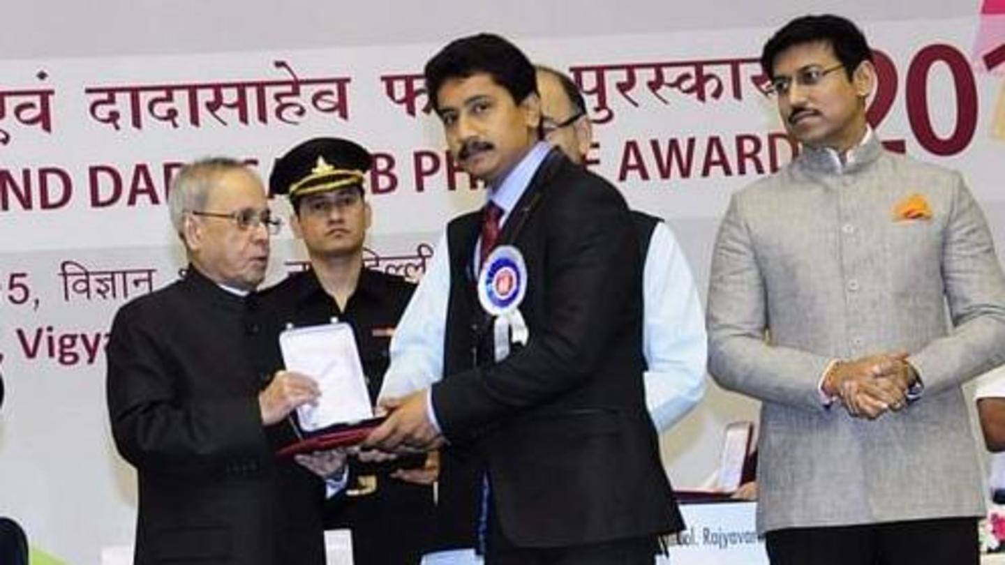 He got the National Award in 2015 for 'Naanu Avanalla...Avalu' He got the National Award in 2015 for 'Naanu Avanalla...Avalu'