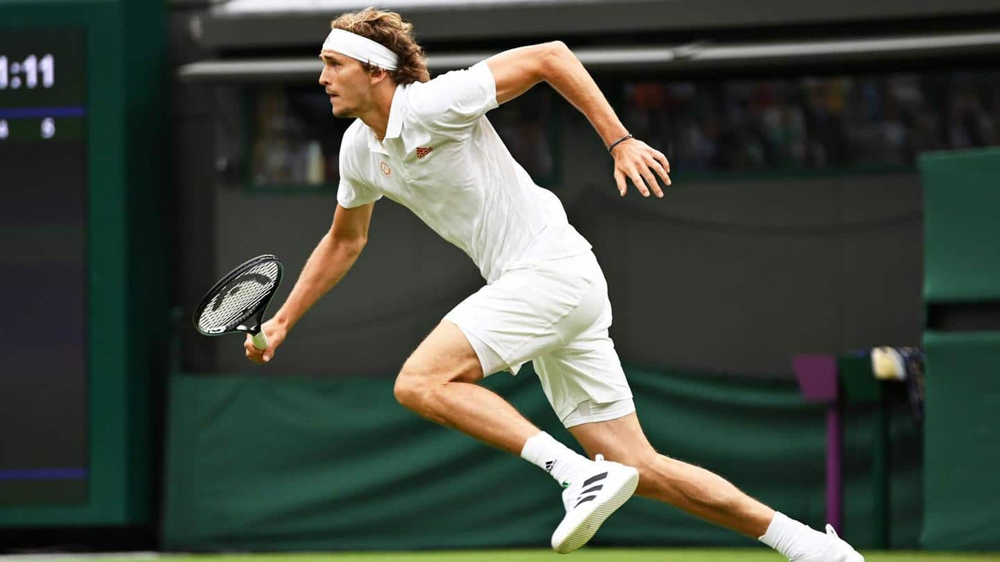 2021 Wimbledon: Alexander Zverev overcomes Tennys Sandgren in second round