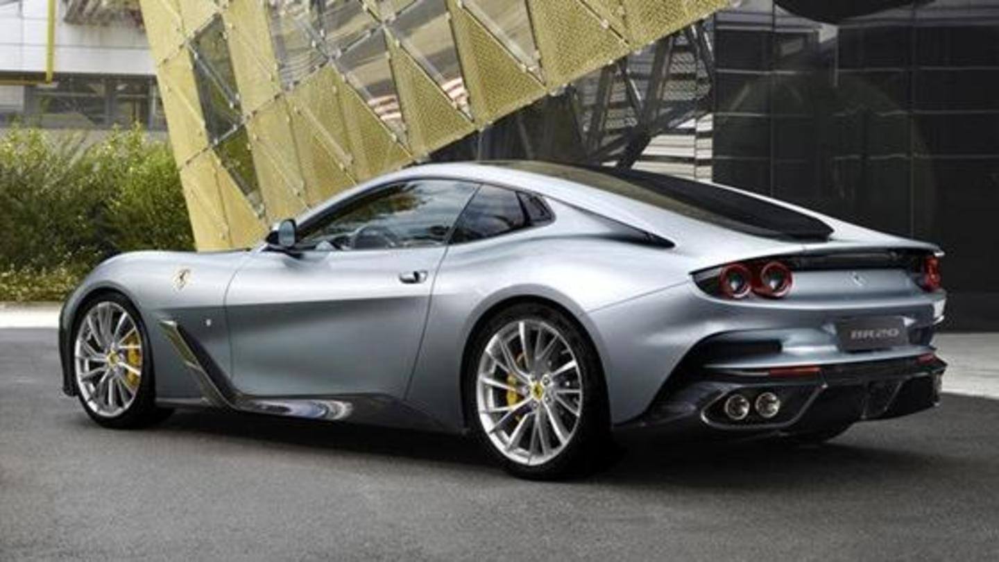 The car has 20-inch wheels and four exhaust tips The car has 20-inch wheels and four exhaust tips