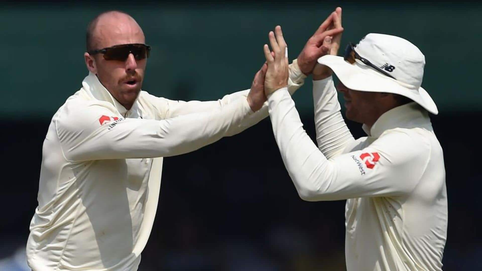 Jack Leach claims four-fer versus Pakistan in 2nd Test: Stats