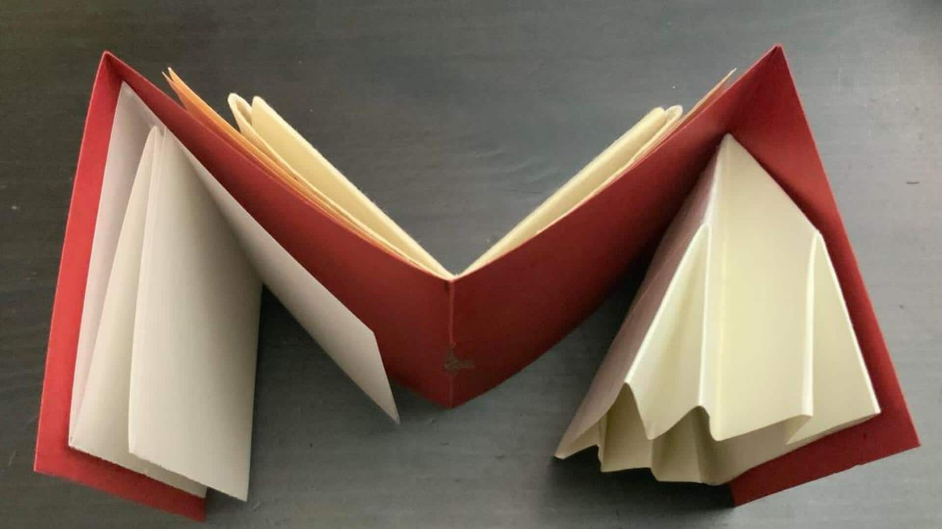 Exploring the process of accordion bookmaking