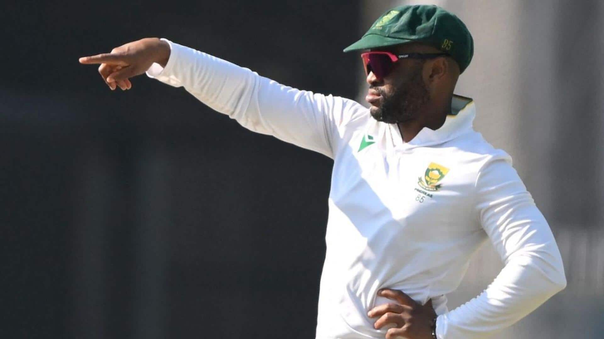 Temba Bavuma suffers first defeat as SA's Test captain: Stats