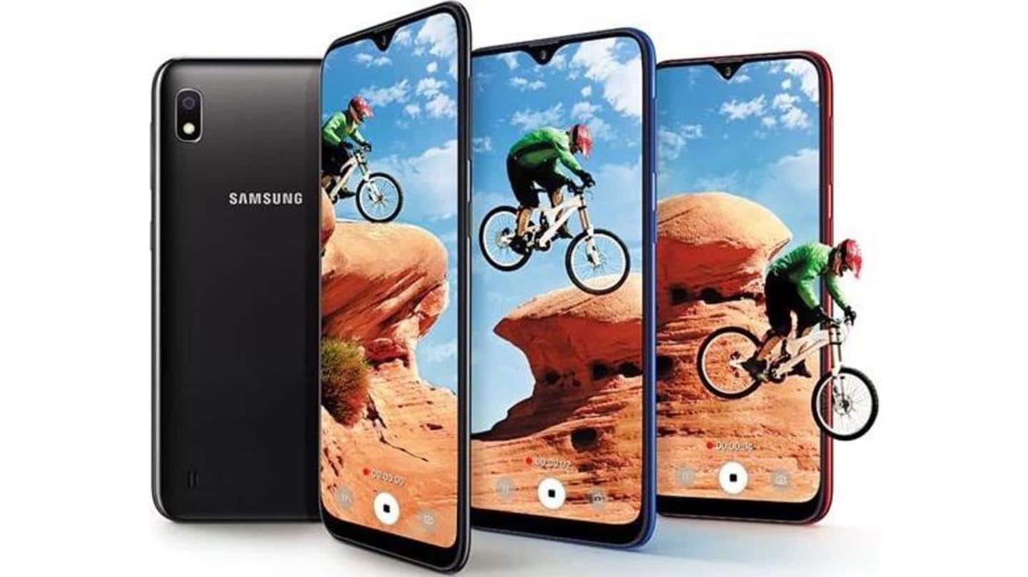 Samsung releases Android 11 update for Galaxy A10 in India