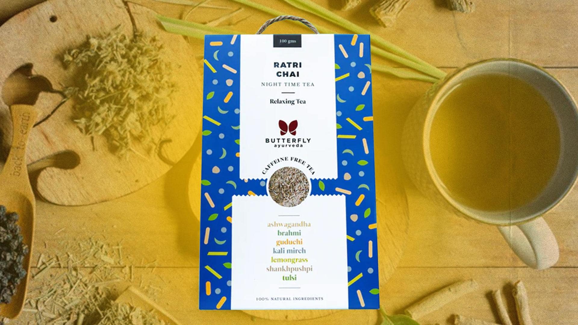 Improve your sleep cycle with this stress-relieving Ratri Chai