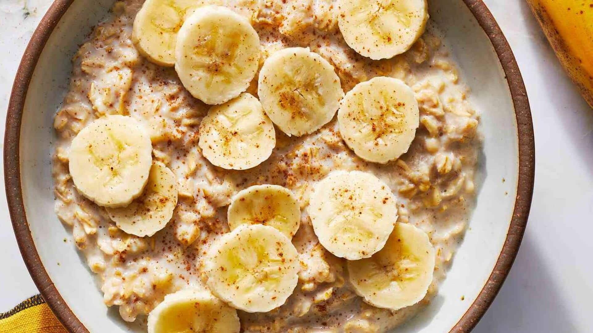 Add these vegan banana oatmeal creations to your daily diet