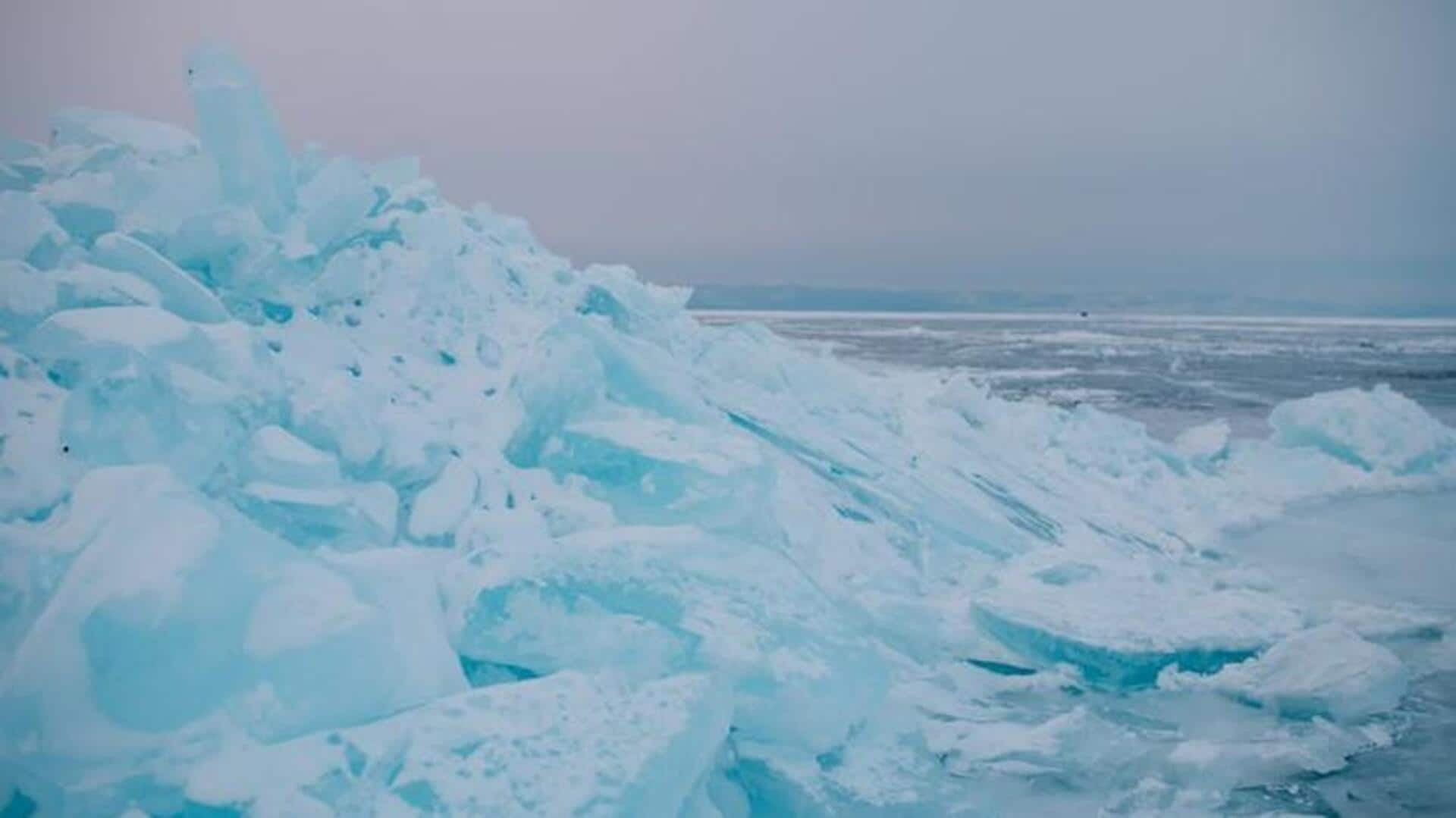 Plunge into Lake Baikal's frozen wonderland