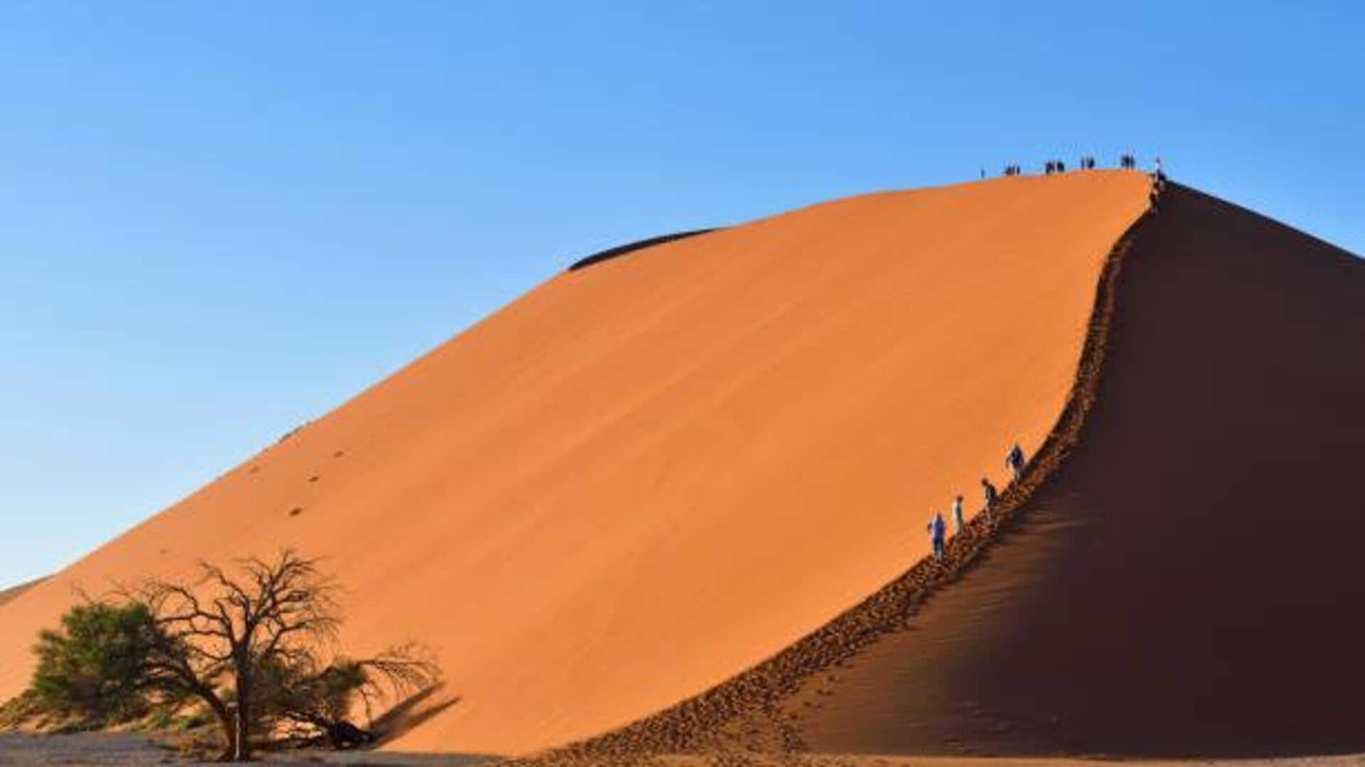 For hikers: Add Namibia's dunes to your bucket list For hikers: Add Namibia's dunes to your bucket list