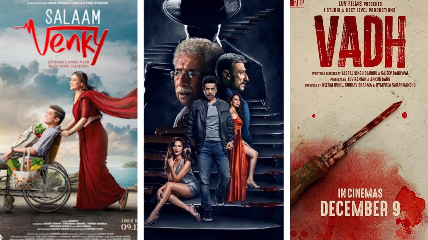 A look at 'Salaam Venky,' 'Vadh,' 'Maarrich' box office prediction