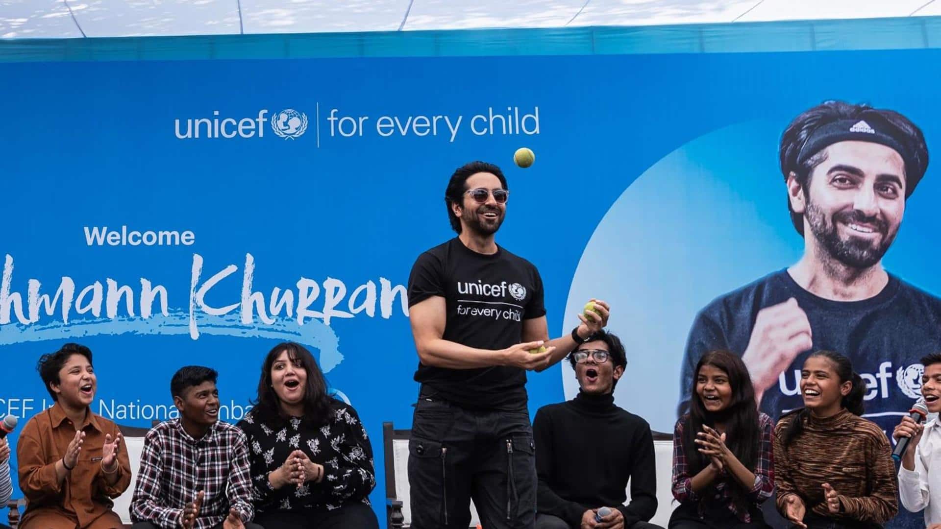 Ayushmann Khurrana named UNICEF's National Ambassador for children's rights