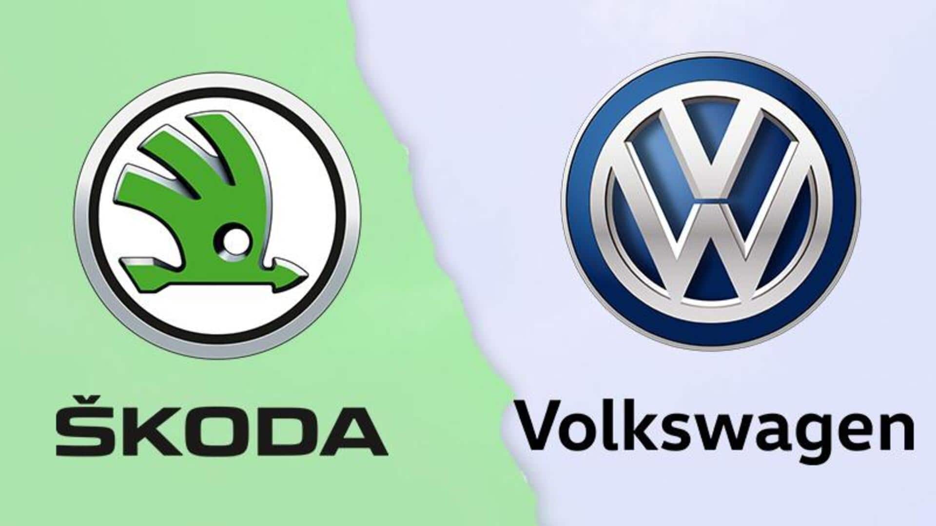 SKODA and Volkswagen witness sales decline in November 2023