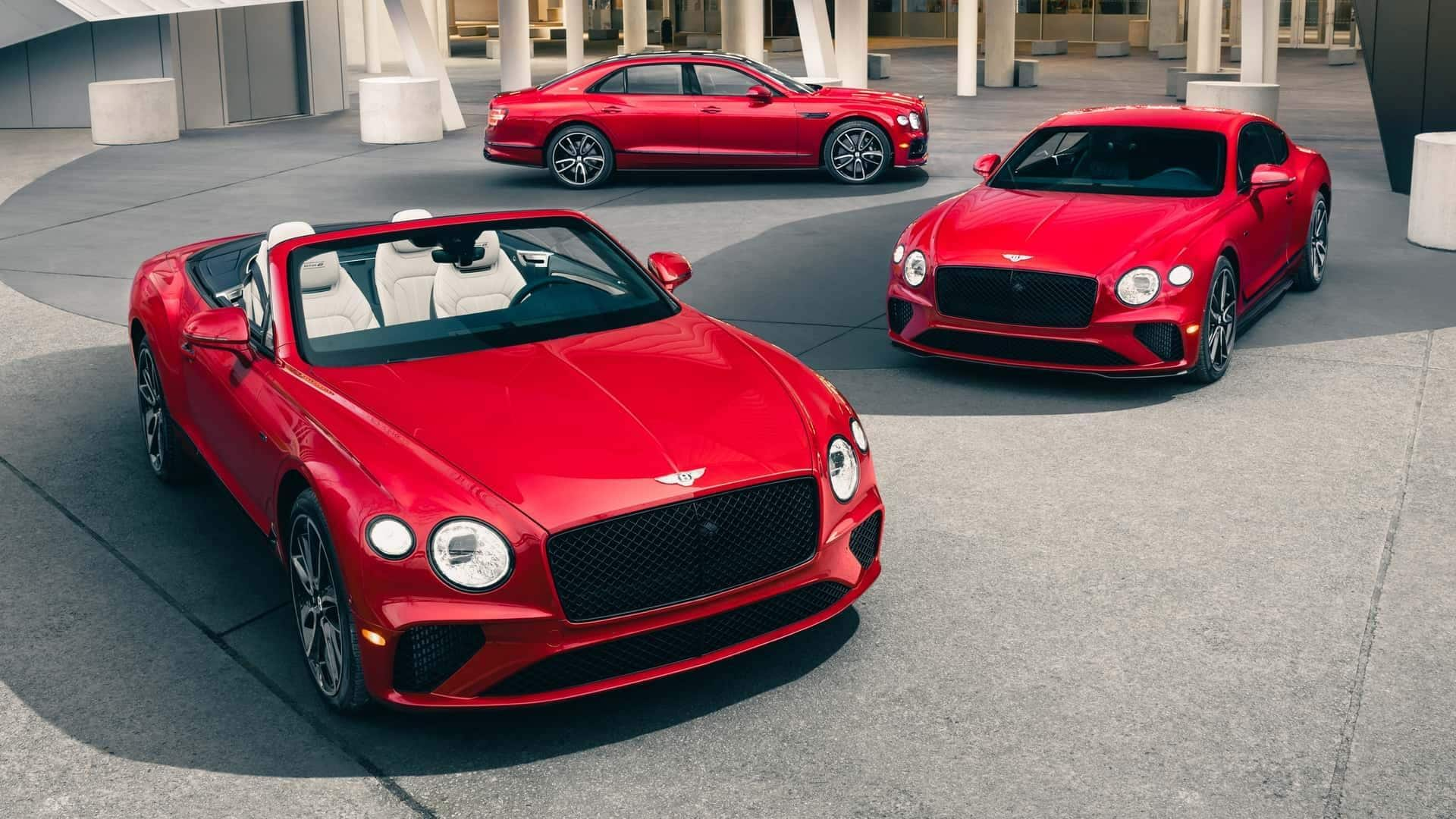 Bentley's Edition 8 lineup announces end of petrol-only V8 engine