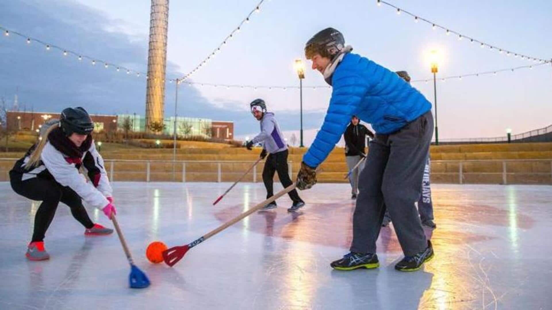 Elevate your fitness with broomball