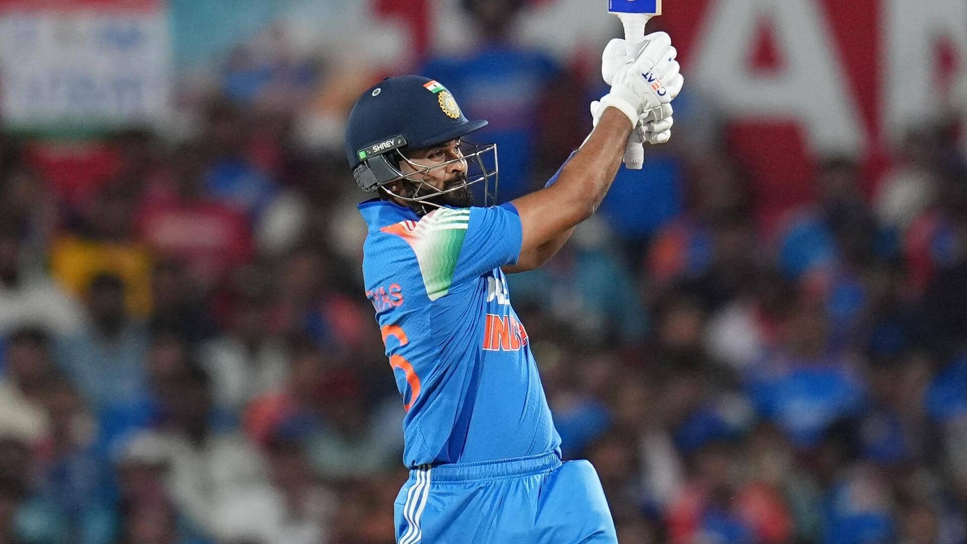 Shreyas Iyer smashes his 20th ODI fifty: Key stats