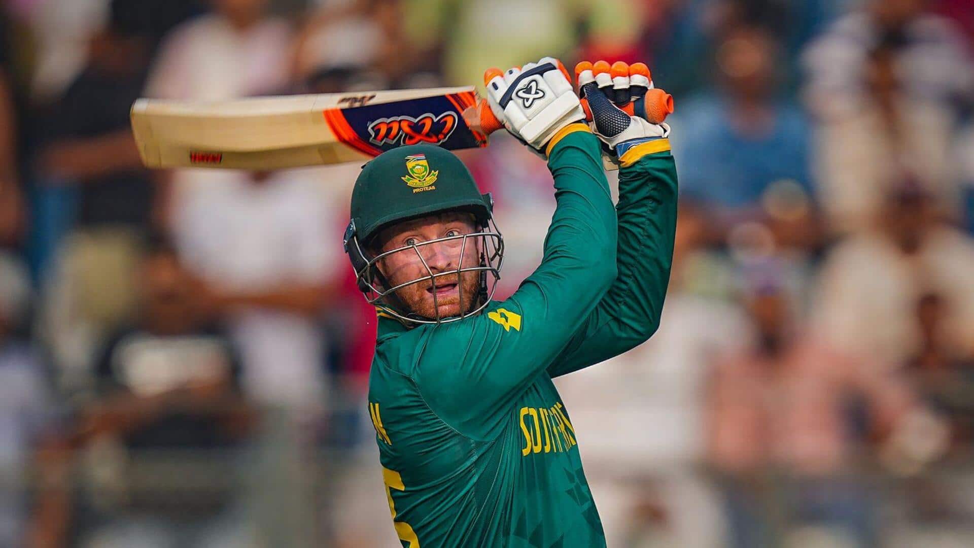 South Africa's Heinrich Klaasen retires from international cricket at 33