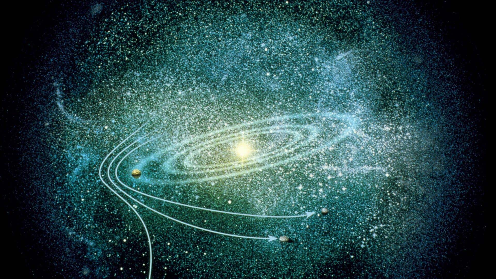 This icy wall surrounding solar system has a spiral shape This icy wall surrounding solar system has a spiral shape