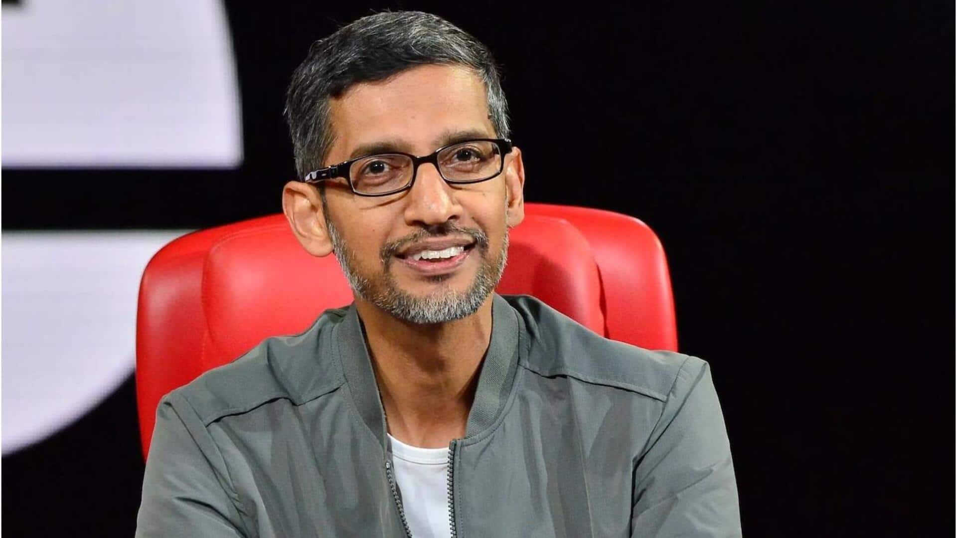 Sundar Pichai could receive $700M pay package from Alphabet