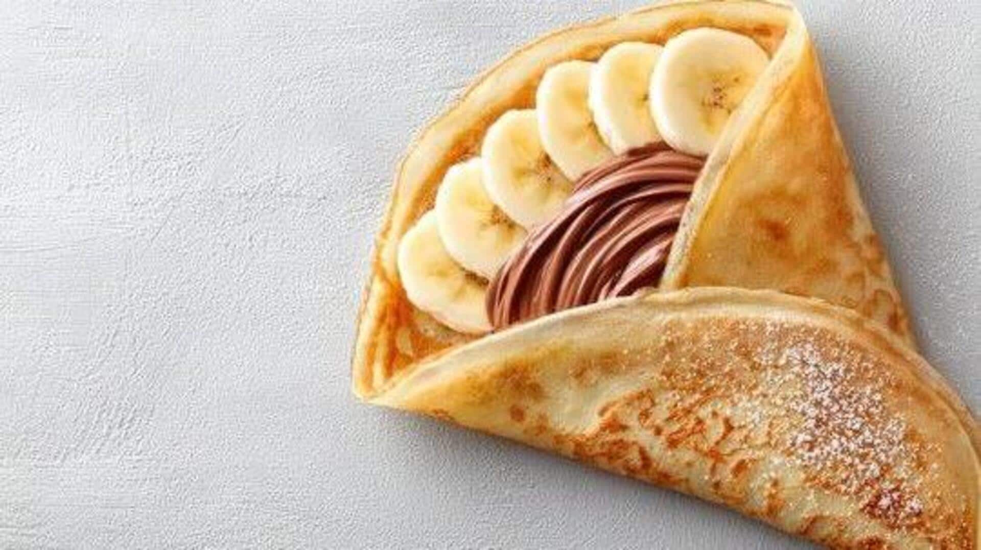 Try this banana-flaxseed wrap for breakfast