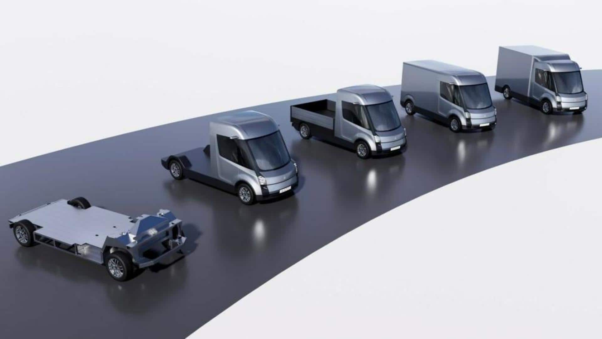 Tesla Semi look-alike WEVC eCV1 electric truck debuts: Check design
