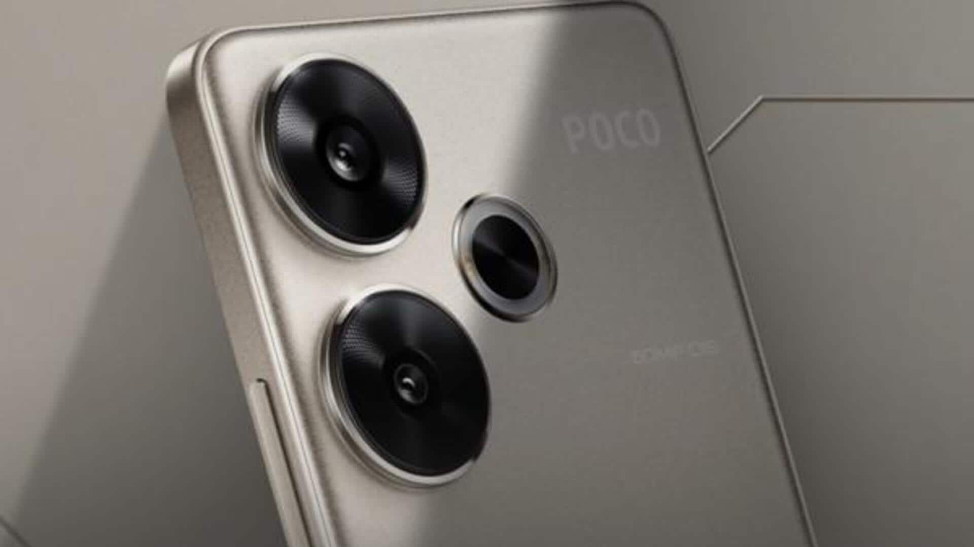 POCO F6 5G goes official in India at ₹30,000