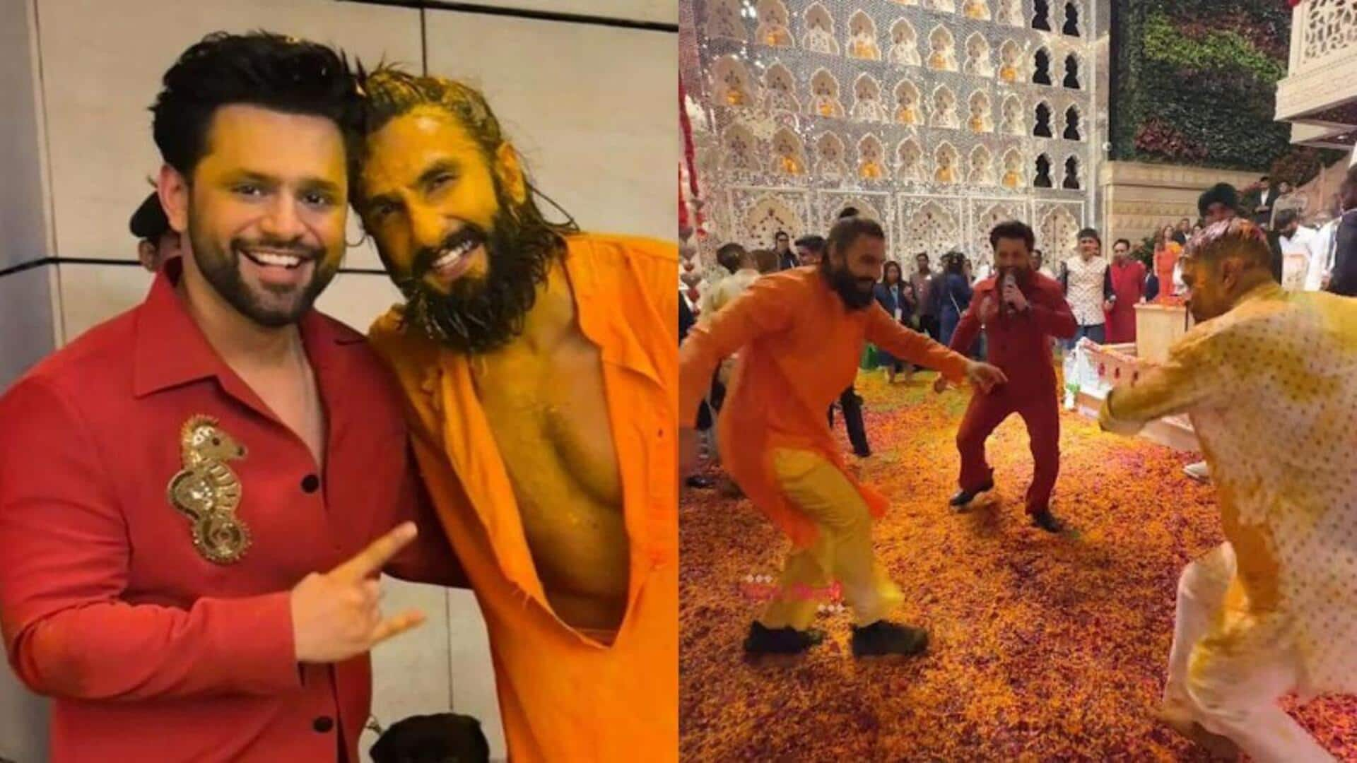 Anant-Radhika's 'haldi': Rahul Vaidya reveals which guests 'created vibe onstage'