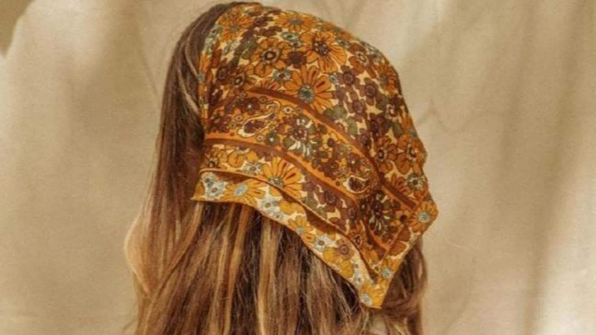 5 Bohemian bandanas to accessorize flared jeans