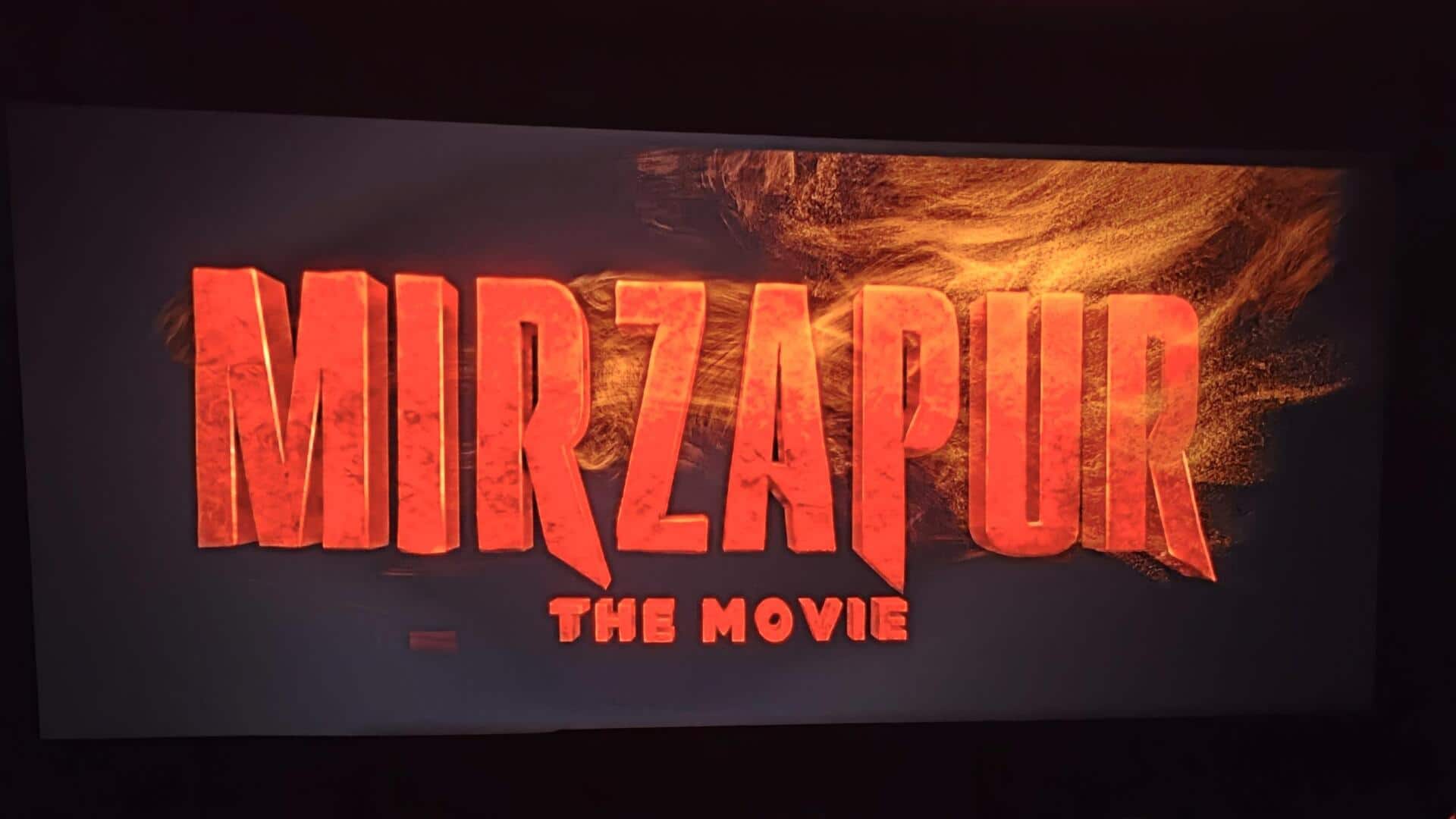 Will we get a sequel to 'Mirzapur: The Movie'? 
