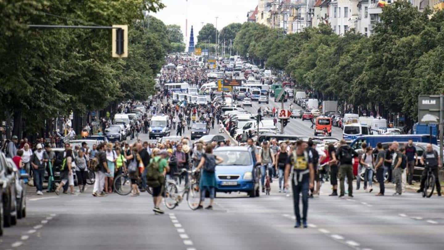 Querdenker movement has drawn thousands to its demonstrations in Berlin Querdenker movement has drawn thousands to its demonstrations in Berlin