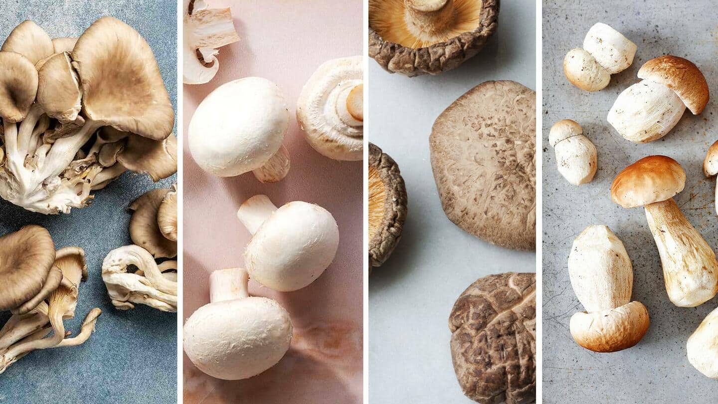 5 edible mushrooms found in India