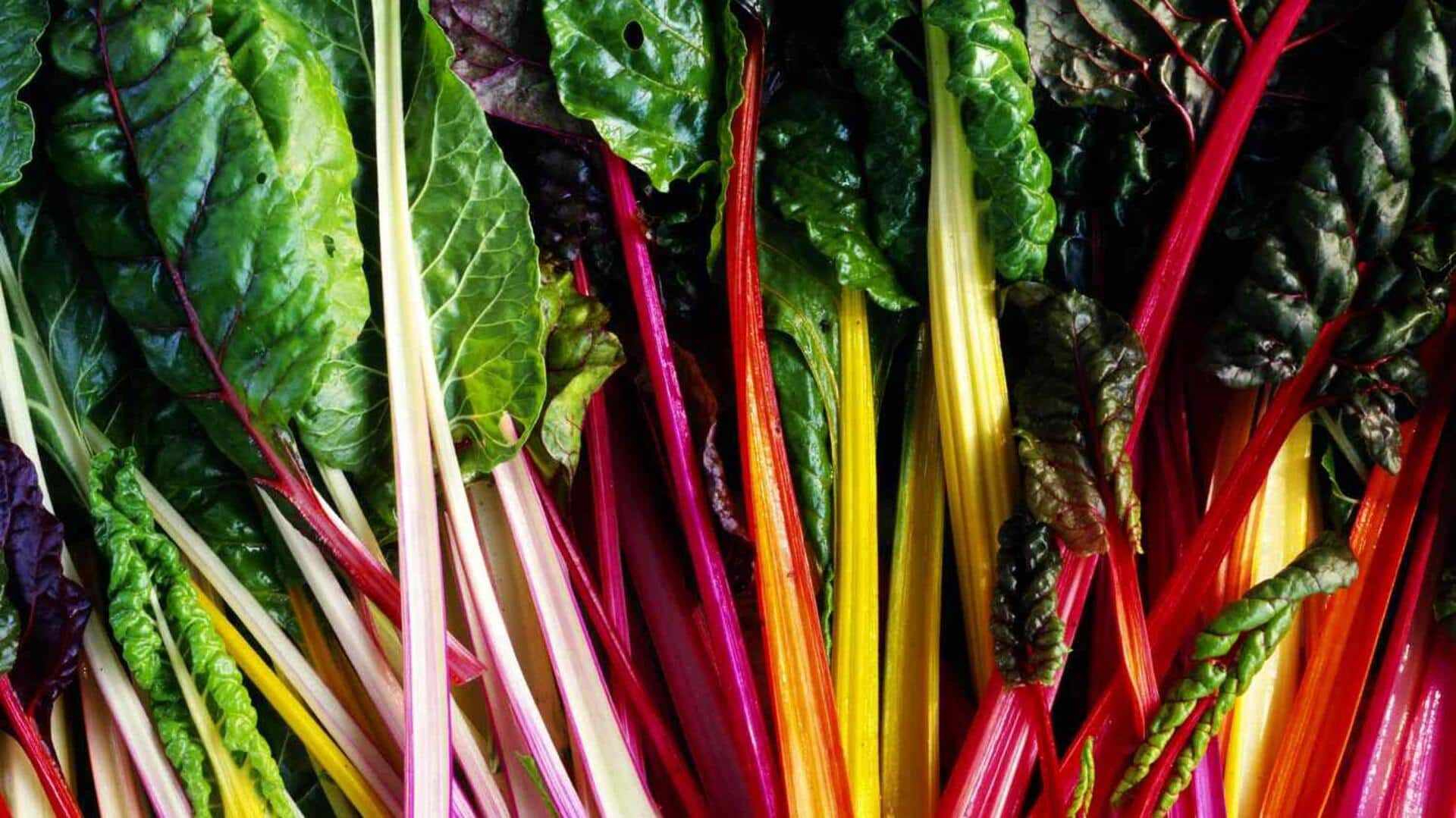 Try these vibrant veggie dishes with rainbow chard magic