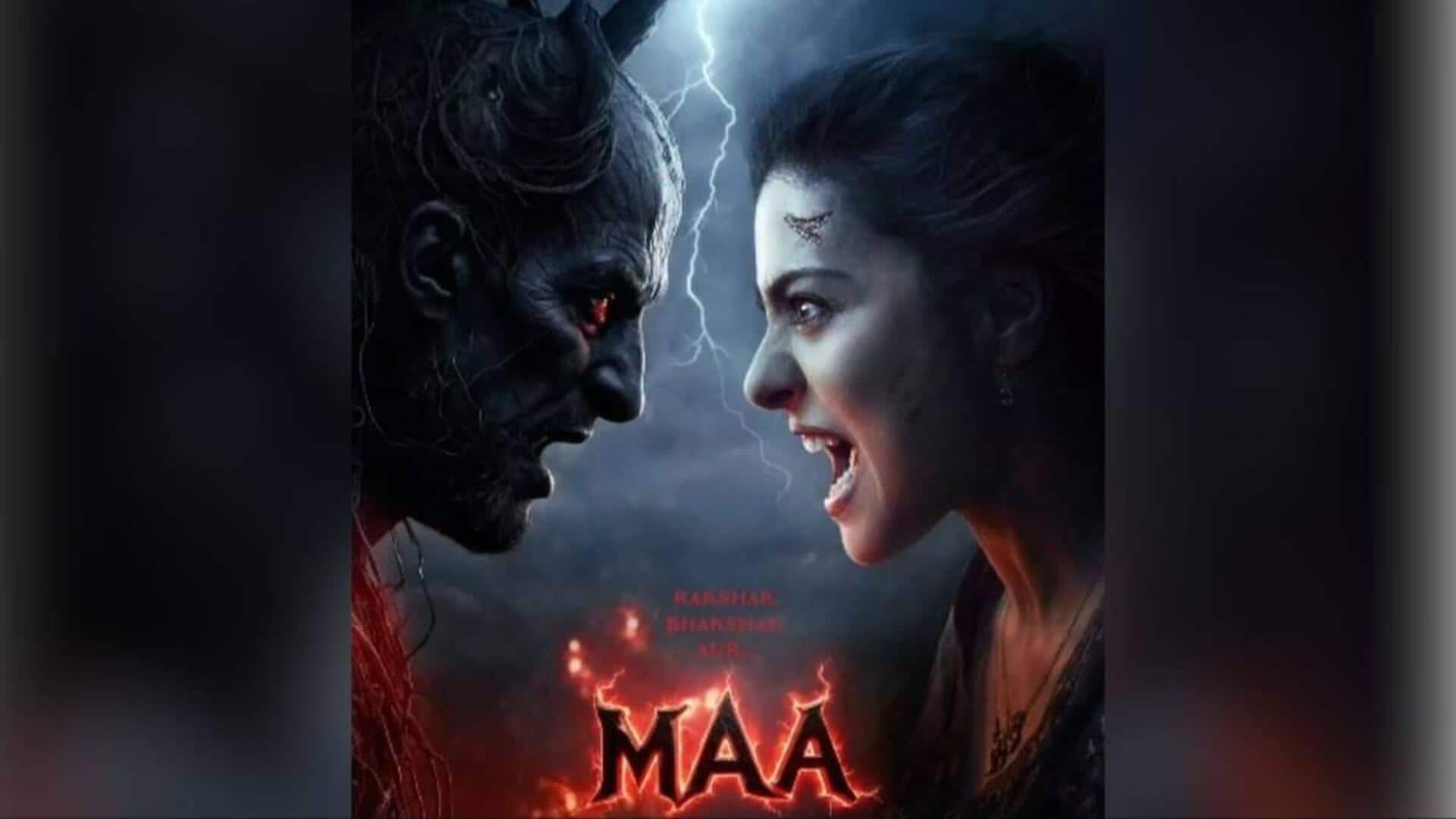 Kajol's 'Maa' expected to earn ₹6.5cr on Day 1 Kajol's 'Maa' expected to earn ₹6.5cr on Day 1