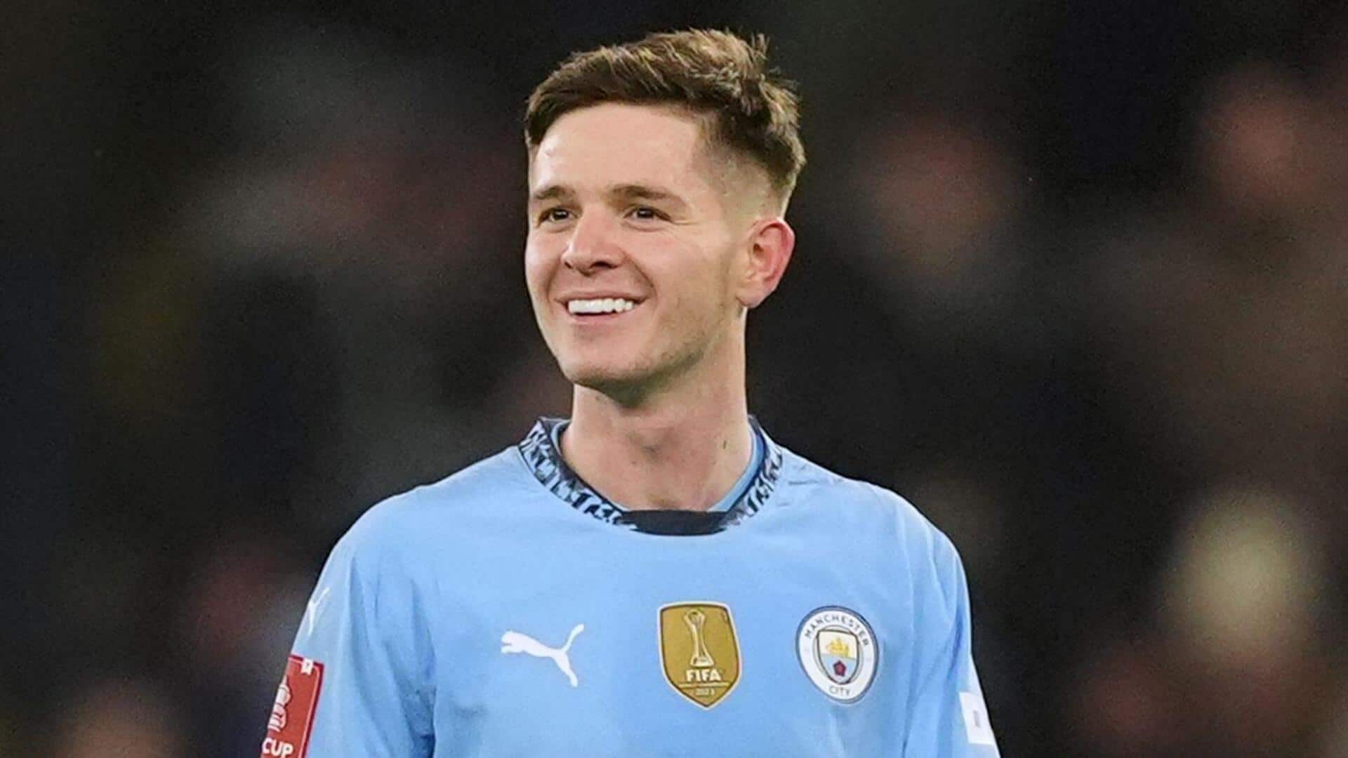 Nottingham Forest agree £30m deal for Manchester City's James McAtee