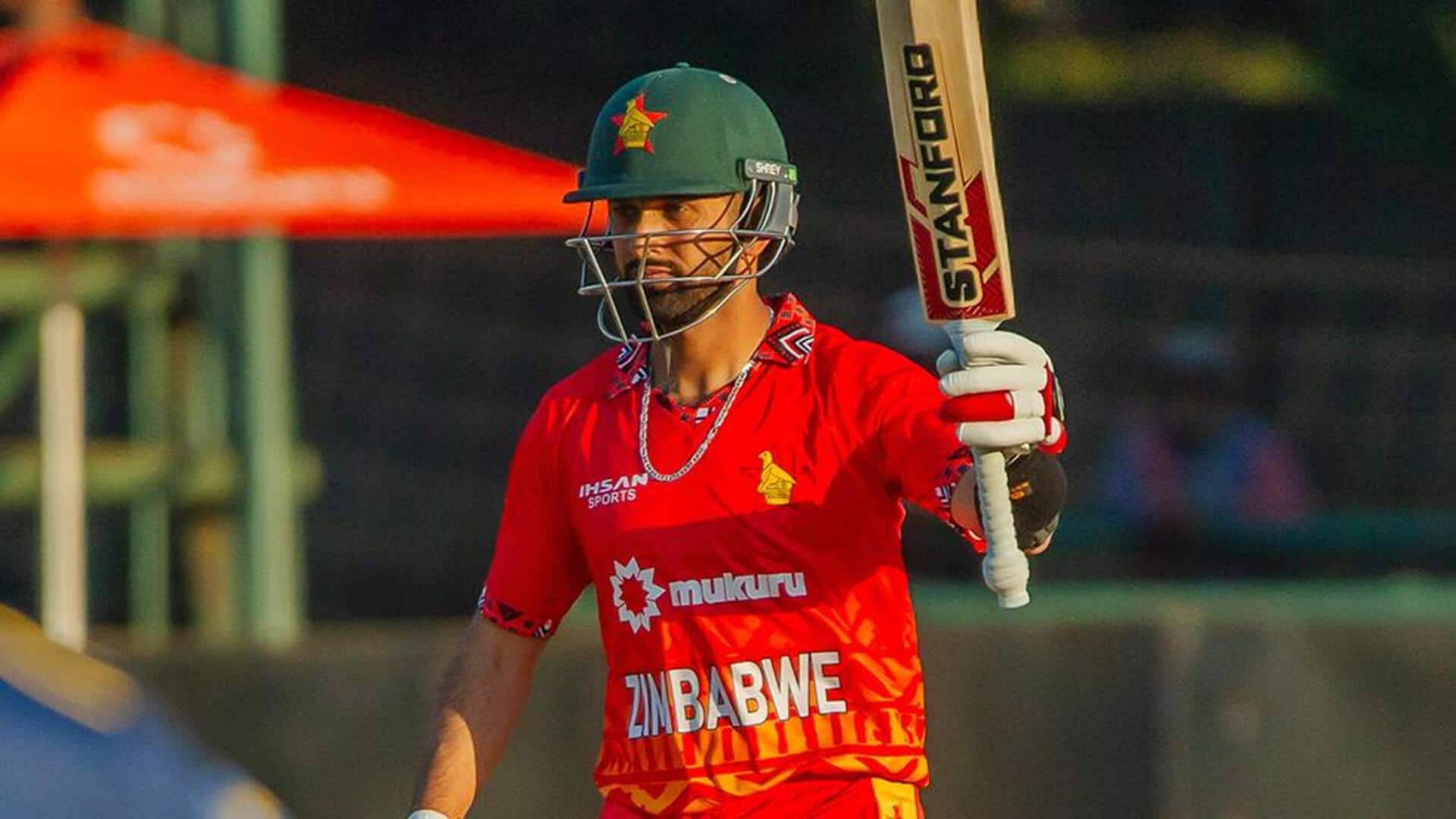 Sikandar Raza's 23rd ODI fifty goes in vain versus SL Sikandar Raza's 23rd ODI fifty goes in vain versus SL