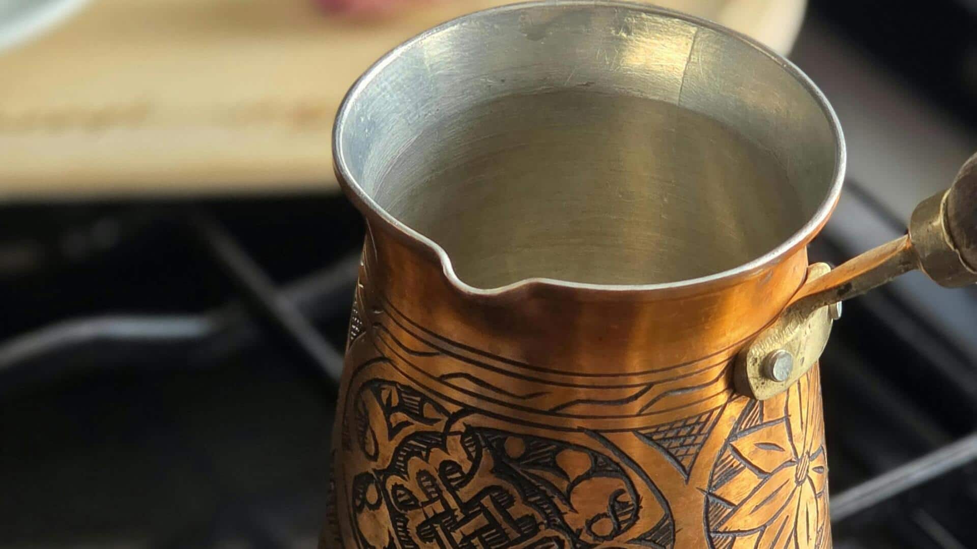 The hidden benefits of drinking water from copper vessels