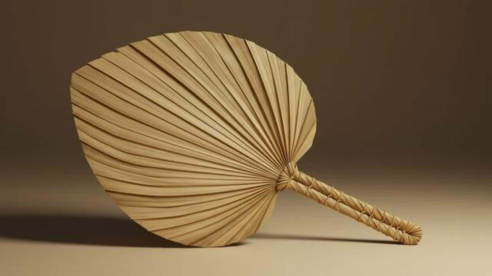This is how you can create palm leaf fans
