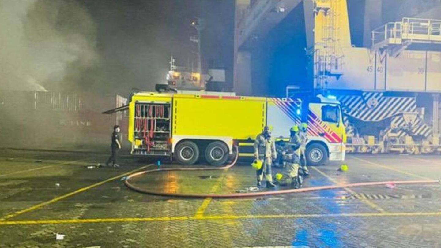 Authorities are investigating the cause of the fire Authorities are investigating the cause of the fire