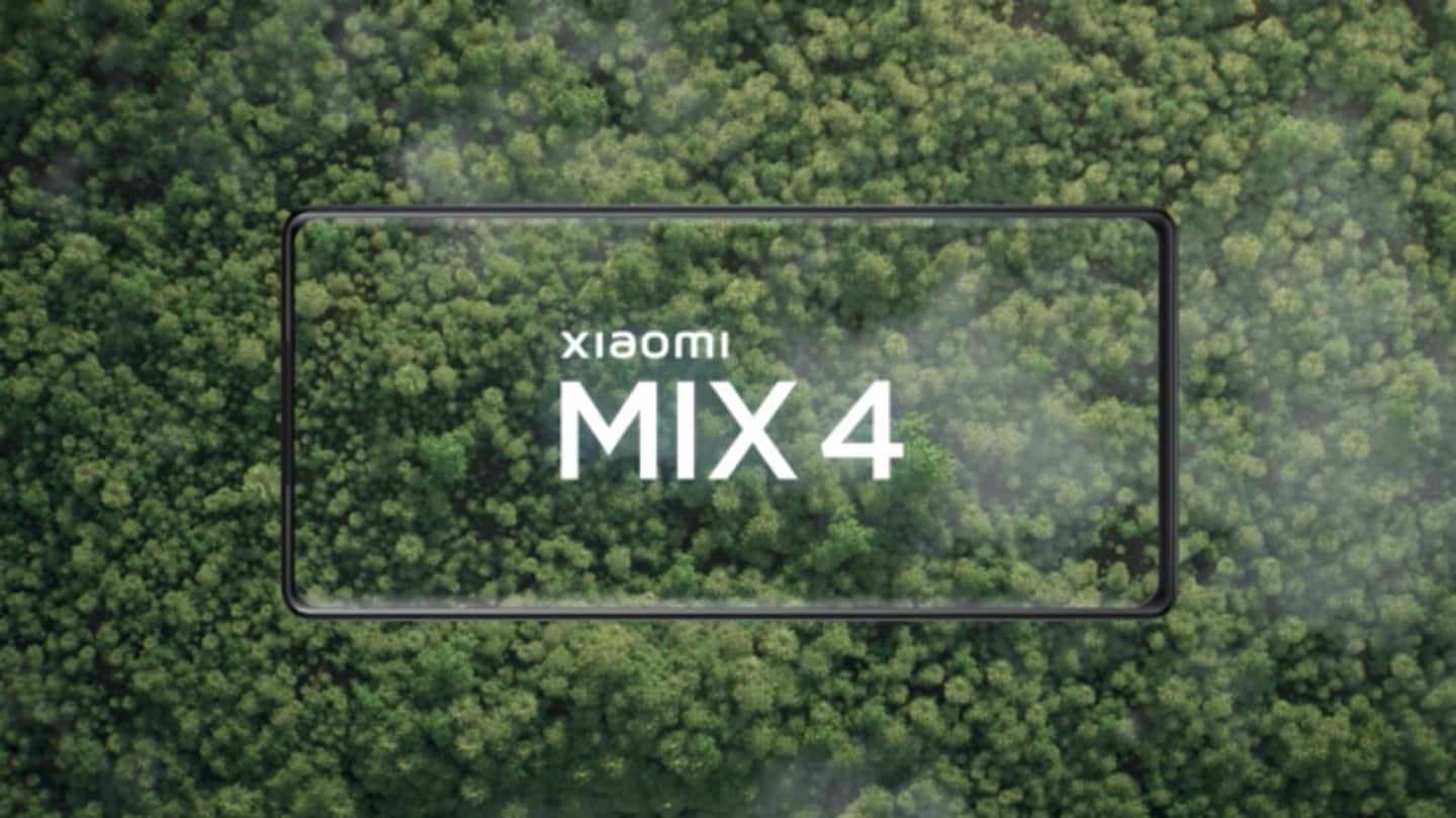 Prior to launch, Mi MIX 4's full specifications leaked