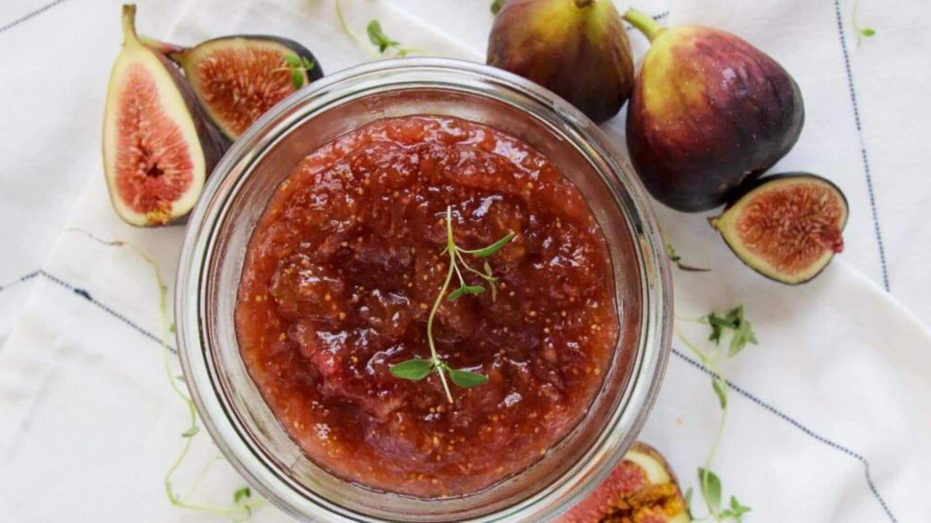 Savor these delightful dishes featuring fig compote