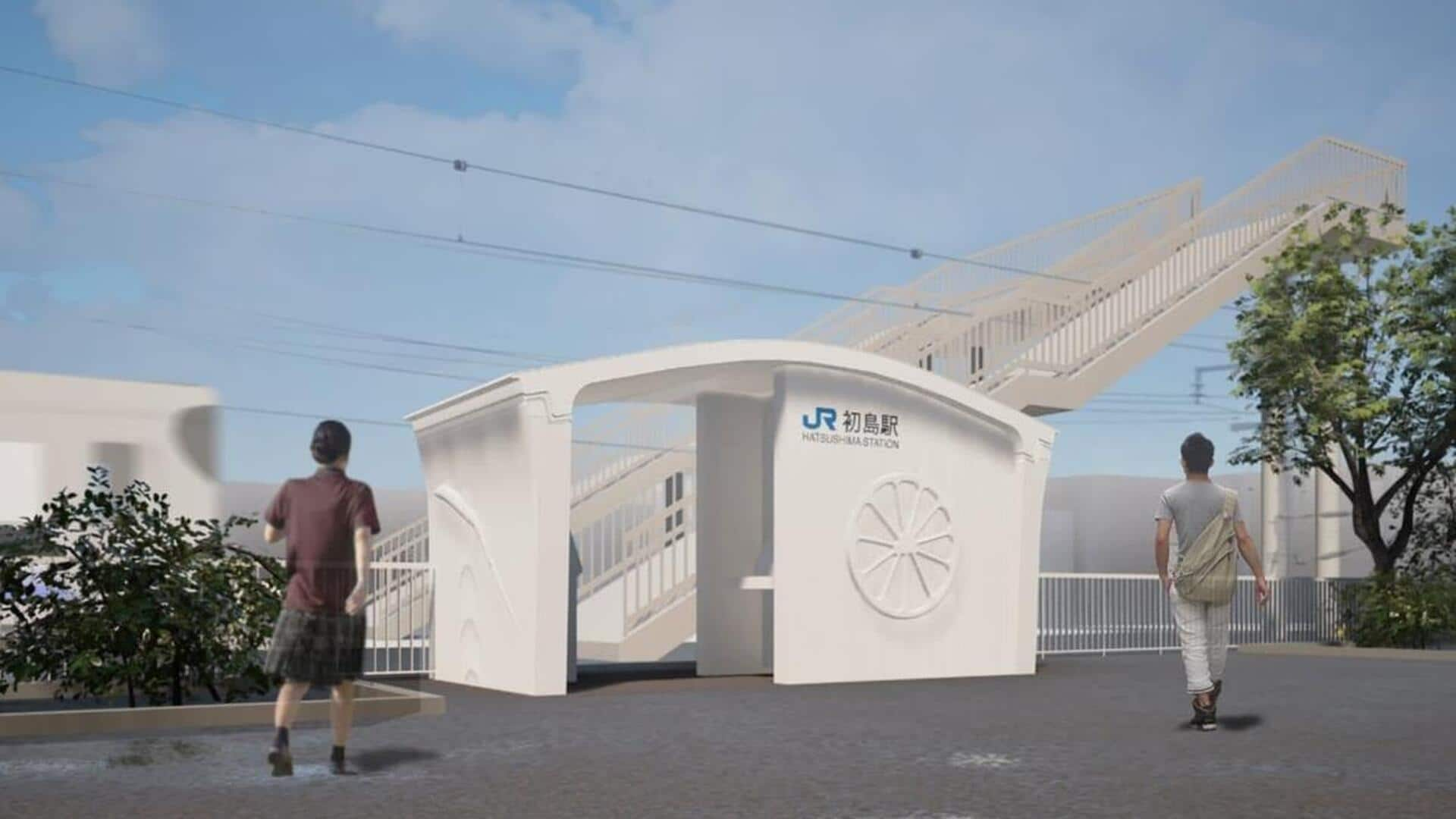 First 3D-printed train station to be built in 6 hours