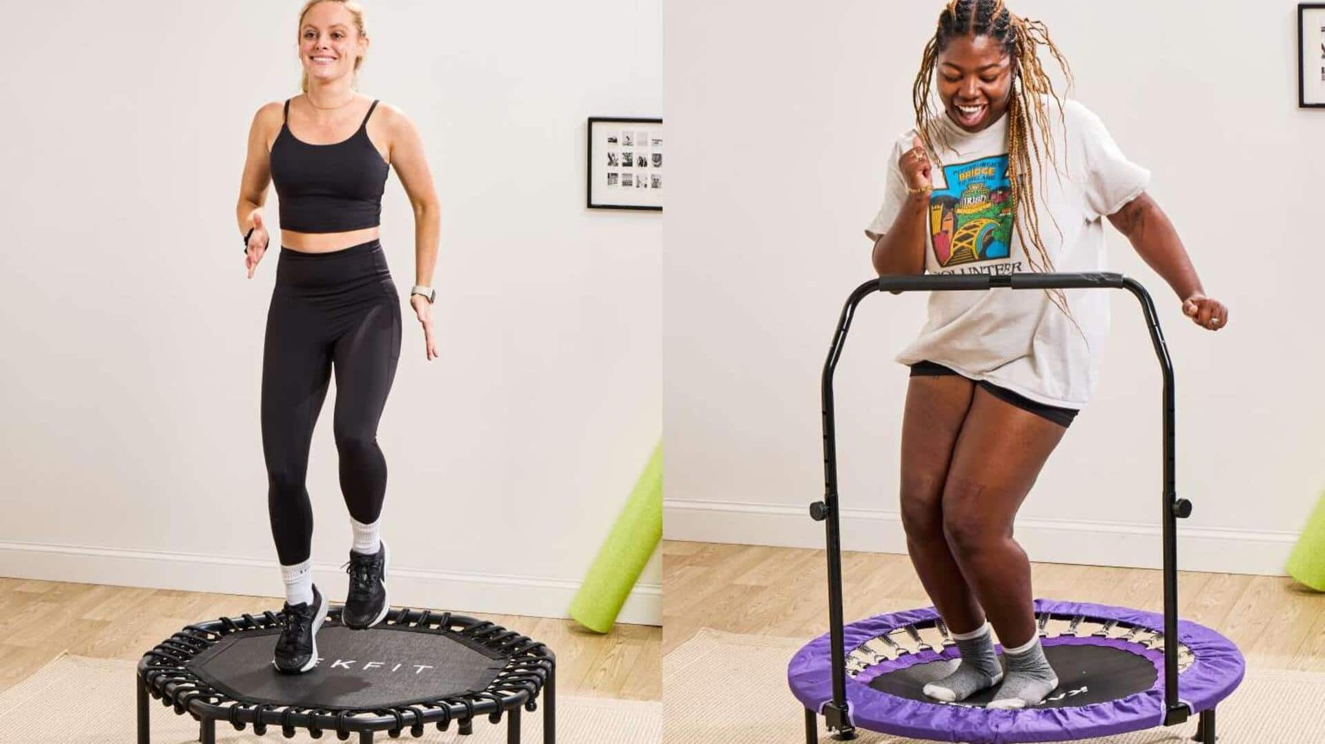 Trampoline fitness sessions: 5 unexpected perks