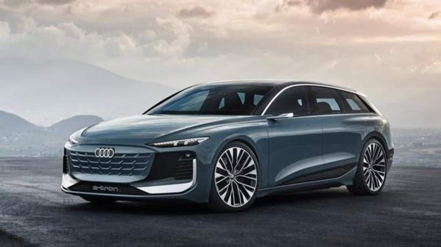 Audi reveals stunning A6 Avant e-tron Concept all-electric wagon